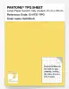 Product image 1 of the product “PANTONE® TPG SHEET 12-0737 TPG Goldfinch ”