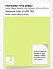 Artikelbild 1 des Artikels “PANTONE® TPG SHEET 12-0741 TPG Sunny Lime “