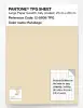 Product image 1 of the product “PANTONE® TPG SHEET 12-0806 TPG Rutabaga ”