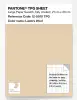 Artikelbild 1 des Artikels “PANTONE® TPG SHEET 12-0910 TPG Lamb's Wool “
