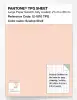 Product image 1 of the product “PANTONE® TPG SHEET 12-1010 TPG Scallop Shell ”