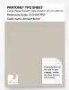 Product image 1 of the product “PANTONE® TPG SHEET 13-0404 TPG Ancient Scroll ”