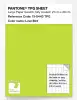 Product image 1 of the product “PANTONE® TPG SHEET 13-0443 TPG Love Bird ”