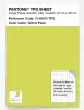 Product image 1 of the product “PANTONE® TPG SHEET 13-0643 TPG Yellow Plum ”