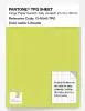 Product image 1 of the product “PANTONE® TPG SHEET 13-0645 TPG Limeade ”