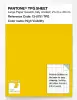 Product image 1 of the product “PANTONE® TPG SHEET 13-0751 TPG High Visibility ”
