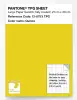 Product image 1 of the product “PANTONE® TPG SHEET 13-0753 TPG Quince ”