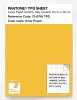 Artikelbild 1 des Artikels “PANTONE® TPG SHEET 13-0759 TPG Solar Power “