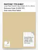 Product image 1 of the product “PANTONE® TPG SHEET 13-0915 TPG Reed Yellow ”