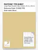 Artikelbild 1 des Artikels “PANTONE® TPG SHEET 13-0922 TPG Straw “
