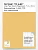 Artikelbild 1 des Artikels “PANTONE® TPG SHEET 13-0932 TPG Cornsilk “