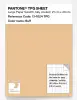Product image 1 of the product “PANTONE® TPG SHEET 13-1024 TPG Buff ”