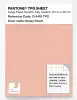 Artikelbild 1 des Artikels “PANTONE® TPG SHEET 13-1418 TPG Dusky Peach “