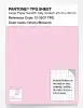Product image 1 of the product “PANTONE® TPG SHEET 13-3207 TPG Cherry Blossom ”