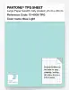 Product image 1 of the product “PANTONE® TPG SHEET 13-4909 TPG Blue Light ”