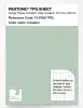 Product image 1 of the product “PANTONE® TPG SHEET 13-6108 TPG Celadon ”