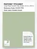 Product image 1 of the product “PANTONE® TPG SHEET 14-0114 TPG Celadon Green ”