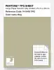 Product image 1 of the product “PANTONE® TPG SHEET 14-0418 TPG Bog ”