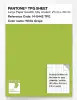 Product image 1 of the product “PANTONE® TPG SHEET 14-0442 TPG White Grape ”