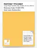 Product image 1 of the product “PANTONE® TPG SHEET 14-0851 TPG Samoan Sun ”