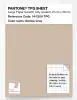 Product image 1 of the product “PANTONE® TPG SHEET 14-1209 TPG Smoke Gray ”