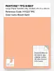 Artikelbild 1 des Artikels “PANTONE® TPG SHEET 14-1225 TPG Beach Sand “