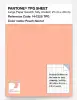 Product image 1 of the product “PANTONE® TPG SHEET 14-1228 TPG Peach Nectar ”