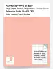 Product image 1 of the product “PANTONE® TPG SHEET 14-1418 TPG Peach Melba ”