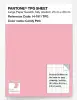Product image 1 of the product “PANTONE® TPG SHEET 14-1911 TPG Candy Pink ”