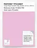 Product image 1 of the product “PANTONE® TPG SHEET 14-3205 TPG Pirouette ”