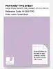 Product image 1 of the product “PANTONE® TPG SHEET 14-3610 TPG Violet Dusk ”
