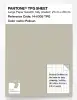 Product image 1 of the product “PANTONE® TPG SHEET 14-6305 TPG Pelican ”