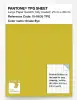 Product image 1 of the product “PANTONE® TPG SHEET 15-0635 TPG Snake Eye ”