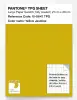 Product image 1 of the product “PANTONE® TPG SHEET 15-0647 TPG Yellow Jasmine ”