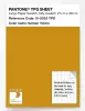 Product image 1 of the product “PANTONE® TPG SHEET 15-0953 TPG Golden Yellow ”
