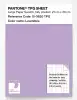 Product image 1 of the product “PANTONE® TPG SHEET 15-3620 TPG Lavendula ”