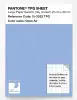 Product image 1 of the product “PANTONE® TPG SHEET 15-3922 TPG Open Air ”