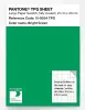 Product image 1 of the product “PANTONE® TPG SHEET 15-5534 TPG Bright Green ”