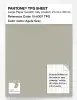 Product image 1 of the product “PANTONE® TPG SHEET 15-6307 TPG Agate Gray ”