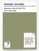 Product image 1 of the product “PANTONE® TPG SHEET 16-0421 TPG Sage ”