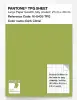Product image 1 of the product “PANTONE® TPG SHEET 16-0435 TPG Dark Citron ”