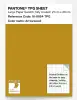 Product image 1 of the product “PANTONE® TPG SHEET 16-0954 TPG Arrowwood ”
