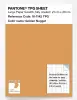 Product image 1 of the product “PANTONE® TPG SHEET 16-1142 TPG Golden Nugget ”