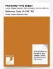 Product image 1 of the product “PANTONE® TPG SHEET 16-1149 TPG Desert Sun ”
