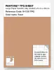 Product image 1 of the product “PANTONE® TPG SHEET 16-1331 TPG Toast ”