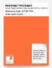 Product image 1 of the product “PANTONE® TPG SHEET 16-1361 TPG Carrot ”