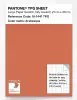 Product image 1 of the product “PANTONE® TPG SHEET 16-1441 TPG Arabesque ”
