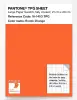 Product image 1 of the product “PANTONE® TPG SHEET 16-1453 TPG Exotic Orange ”