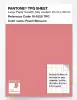 Product image 1 of the product “PANTONE® TPG SHEET 16-1626 TPG Peach Blossom ”