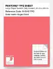Product image 1 of the product “PANTONE® TPG SHEET 16-1640 TPG Sugar Coral ”